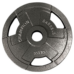 2.5lb Olympic Rubber Coated Grip Plate
