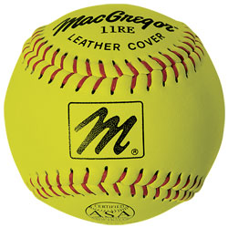 MacGregor®X52RE USA Slow Pitch 12 in. Softballs - Synthetic (Dozen)