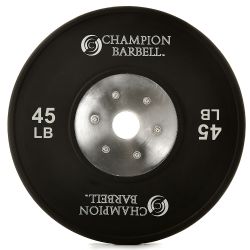 Olympic Competition Bumper Black 55lb