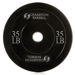 Olympic Rubber Plate Black 45lb
