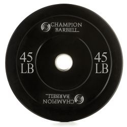 Olympic Rubber Plate Black 55lb