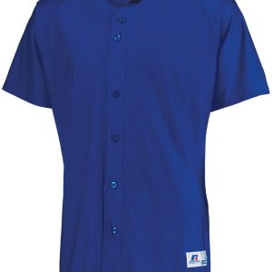 Raglan Sleeve Faux Button Front Jersey