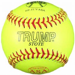 MacGregor®11 in. Yellow Practice Softballs (Dozen)