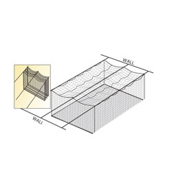 Ceiling Cage Net Suspension Kit
