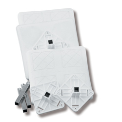 Heavy Duty Vinyl Bases - Junior 14 in. (Set of 3)