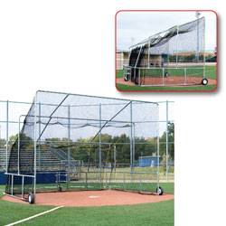 Chain Link Backstop - 10' No Hood