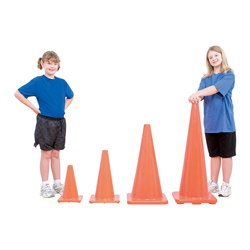 18 in. Orange Game Cone