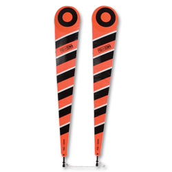 Solid Orange Chain Set & Down Indicator