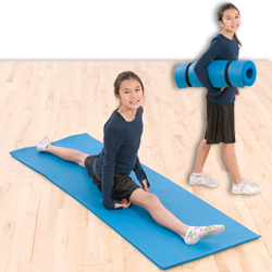 Ribbed MultiPurpose Mat (72"L x 39"W x 5/8" - Blue)