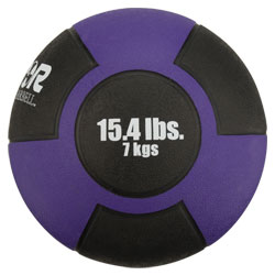 Reactor Rubber Medicine Ball (25 lb - Maroon)