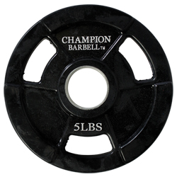 10lb. Olympic Rubber Coated Grip Plate
