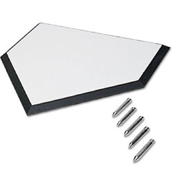 Rubber Pitchers Plate - Official Size