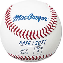 MacGregor®Safe/Soft Baseballs - Level 5 (Dozen)