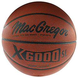MacGregor®X6000SL Indoor/Outdoor Basketball - Intermediate Size 28.5 in.