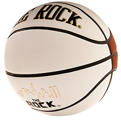 The Rock® Men's Rubber Basketball - Colors