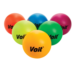 Voit Tuff 6 1/4 in. Dodgeball - Color My Class (Set of 6)