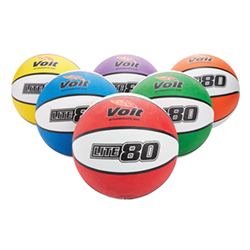 Voit Lite 80 Basketball - 27.5 in. Junior - Color My Class (Set of 6)