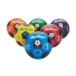 Multicolor Soccer Balls - Size 4 - Color My Class (Set of 6)
