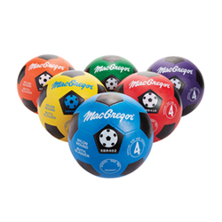 Multicolor Soccer Balls - Size 5 - Color My Class (Set of 6)