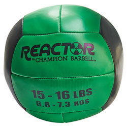 Reactor Rubber Medicine Ball (2.2 lb - Light Blue)
