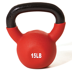 Champion Barbell Vinyl Coated Kettlebell (20lb)