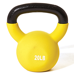 Champion Barbell Vinyl Coated Kettlebell (25lb)