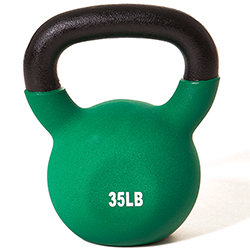 Champion Barbell Vinyl Coated Kettlebell (40lb)