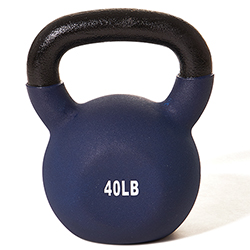 Champion Barbell Vinyl Coated Kettlebell (45lb)
