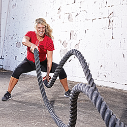 Fitness Ropes - 1.5" 40' Black